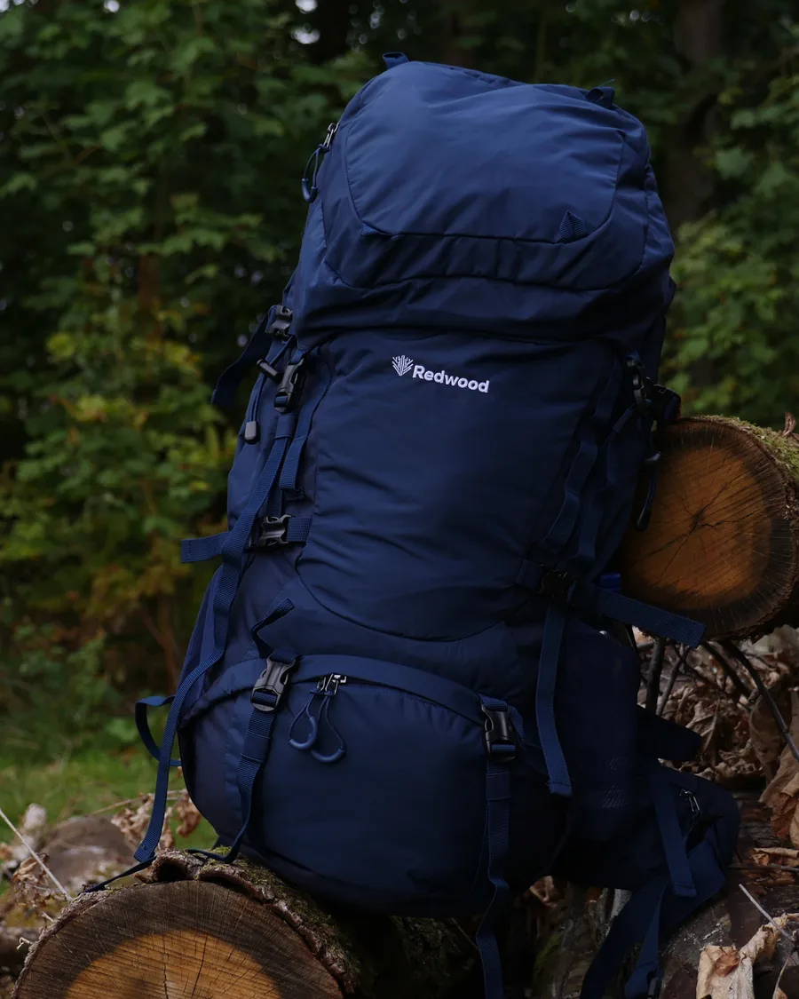 Photograph of the Grizzly 65L from Redwood Gear