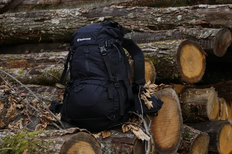 Wolf 40L backpack in outdoor setting